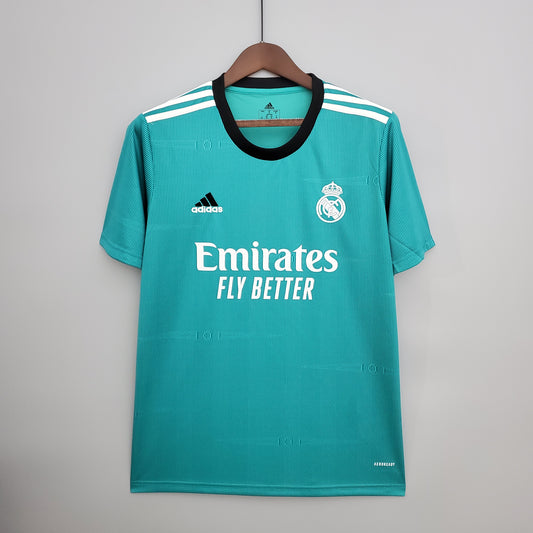 21/22 Real Madrid third away blue soccer Fan Jersey