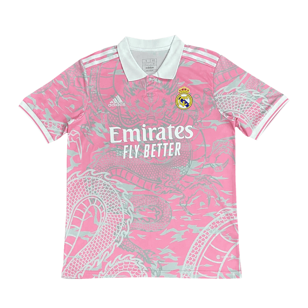 Real Madrid x Chinese Dragon Soccer Jersey 2023/24 (pink)Team