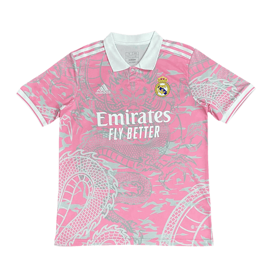 Real Madrid x Chinese Dragon Soccer Jersey 2023/24 (pink)Team