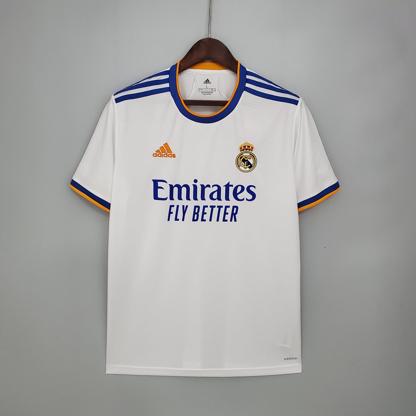 21/22 Real Madrid home white soccer Fan Jersey