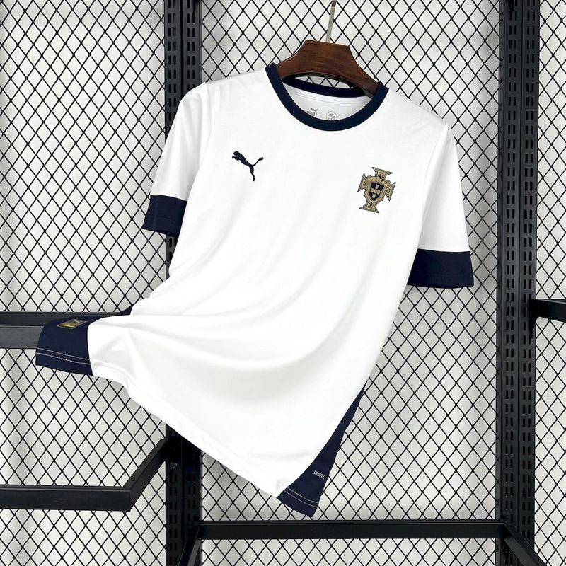 2025 Portugal white training Fan Jersey