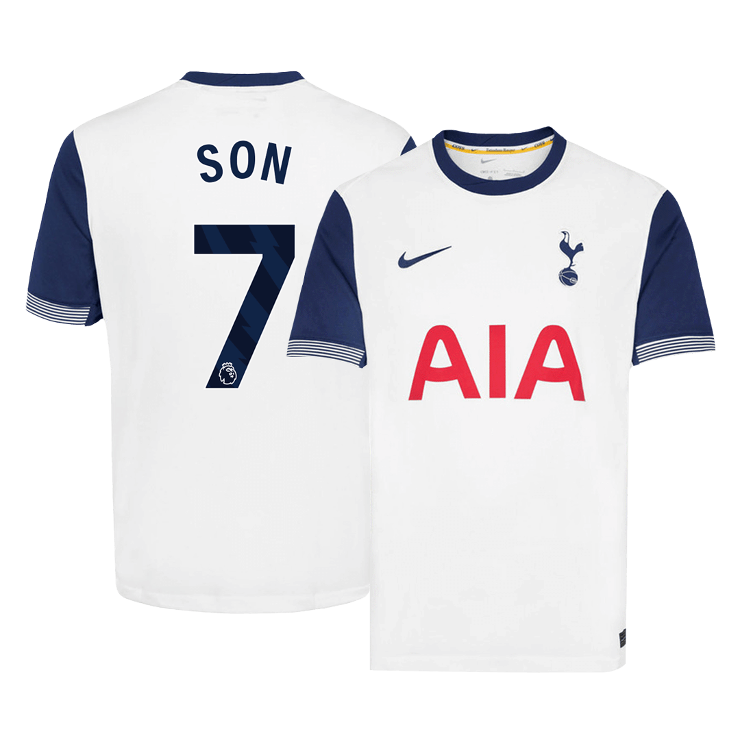 SON #7 Tottenham Hotspur Home Soccer Jersey 2024