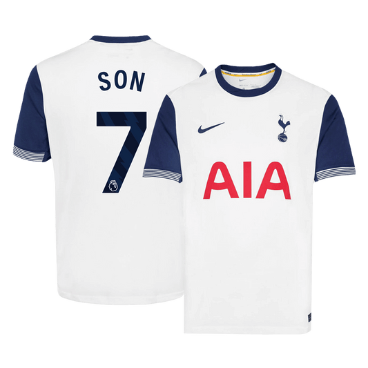 SON #7 Tottenham Hotspur Home Soccer Jersey 2024