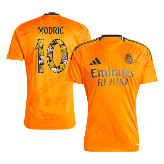 MODRIC #10 Real Madrid Away Soccer Jersey 2024/25 Bear Champ Font