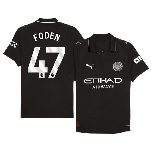FODEN #47 Manchester City Away Stadium Jersey 2025/26