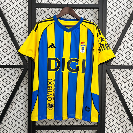 25/26 Real Oviedo away Soccer Fan Jersey