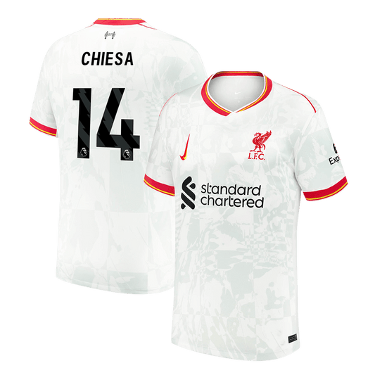 CHIESA #14 Liverpool Third Away Soccer Jersey 2024
