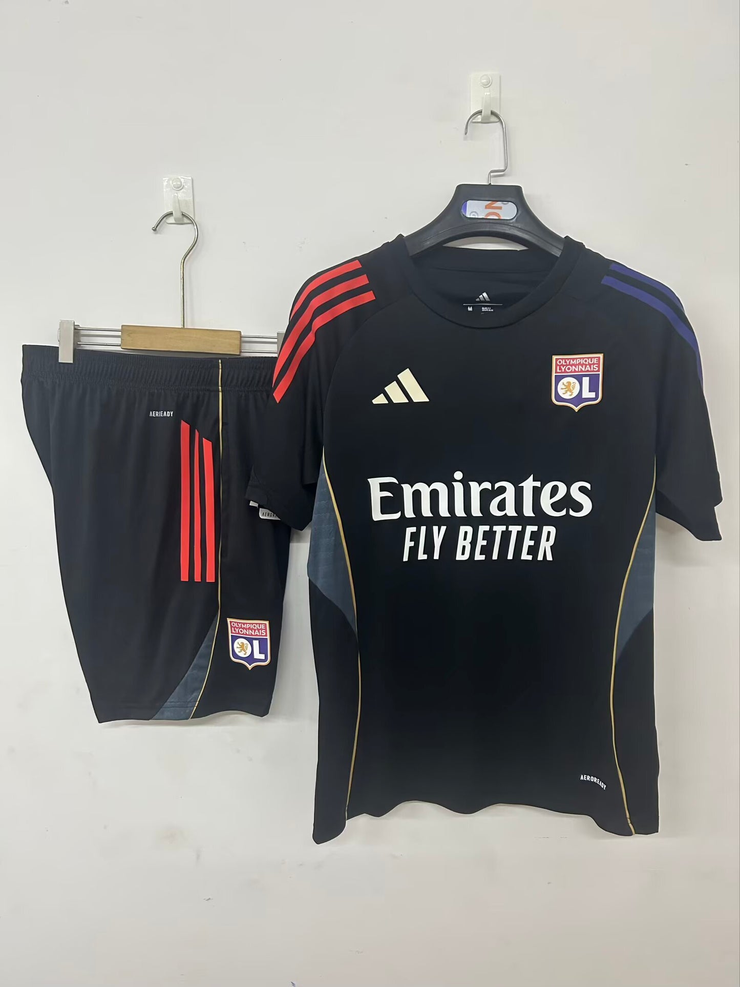 25/26 Lyon black training Fan Jersey