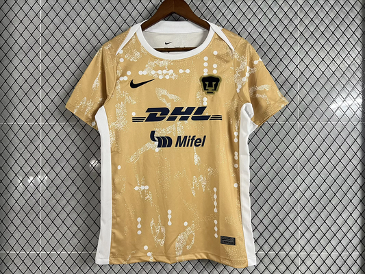25/26 Pumas yellow training Soccer Fan Jersey