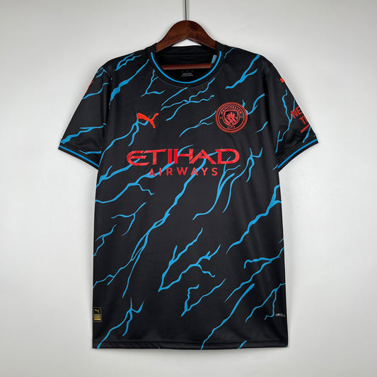 23/24 Manchester City Special Edition Black Soccer Fan Jersey