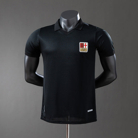 25/56 AC Milan 125th Anniversary Edition Black Stadium Jersey