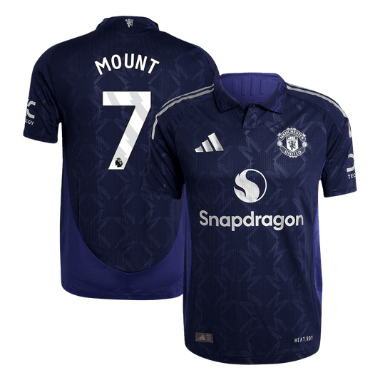 MOUNT #7 Manchester United Away Premium Soccer Jersey 2024/25