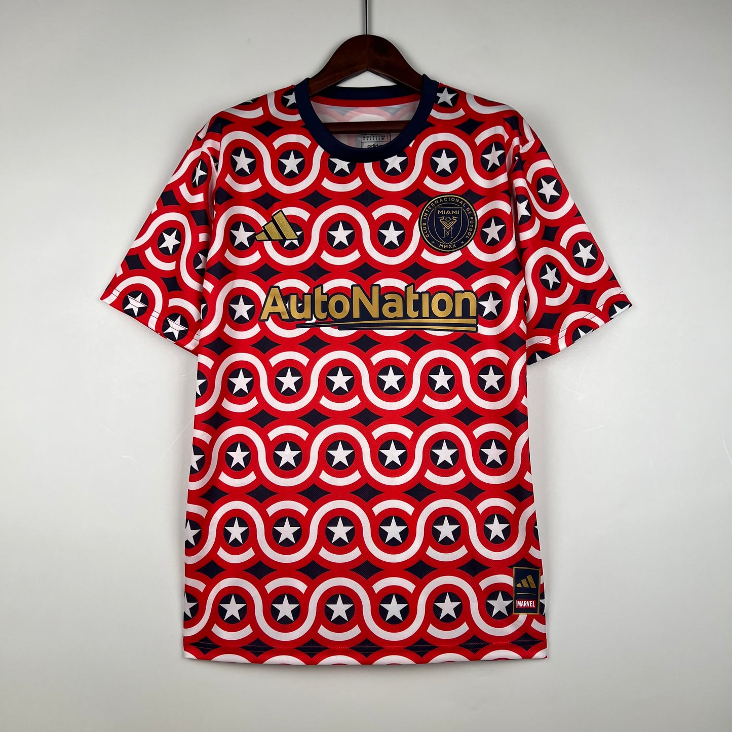 23/24 Inter Miami Joint Edition Red Soccer Fan Jersey