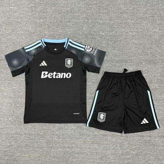 25/26 Aston Villa Away Kids Fan Jersey
