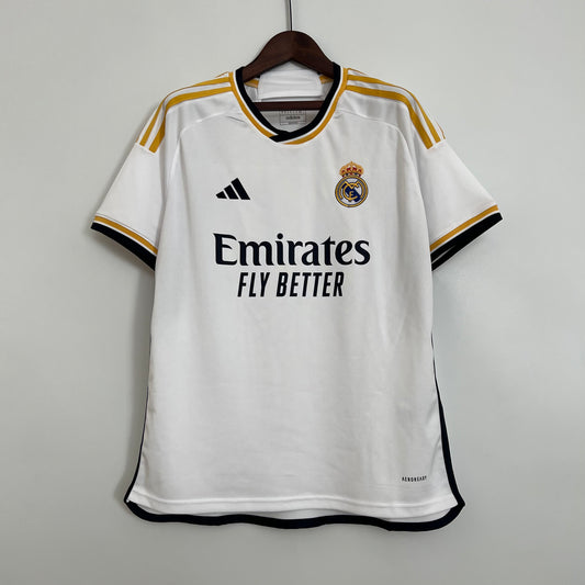23/24 Real Madrid Home white soccer Fan Jersey