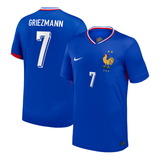 GRIEZMANN #7 France Home Soccer Jersey 2024