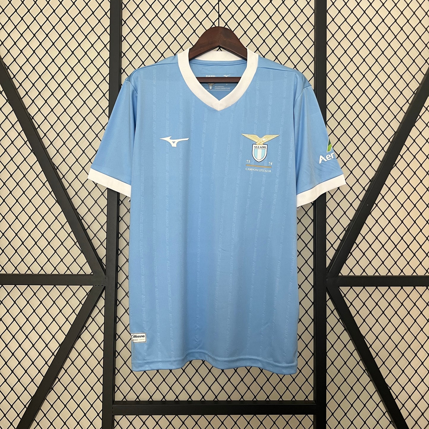 24/25 Lazio 50th Anniversary Blue Soccer Fan Jersey