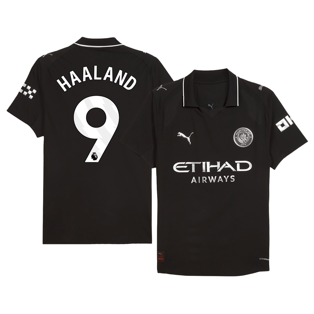 HAALAND #9 Manchester City Away Premium Soccer Jersey 2025/26