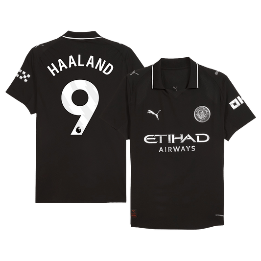 HAALAND #9 Manchester City Away Premium Soccer Jersey 2025/26