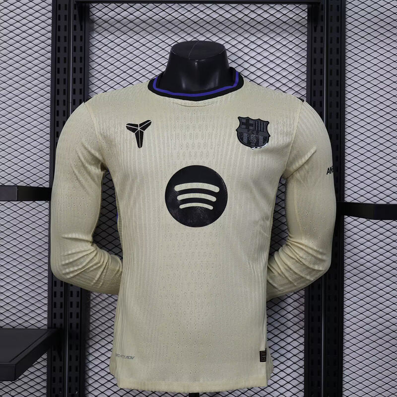 25/26 Barcelona Away long Sleeve Stadium Jersey