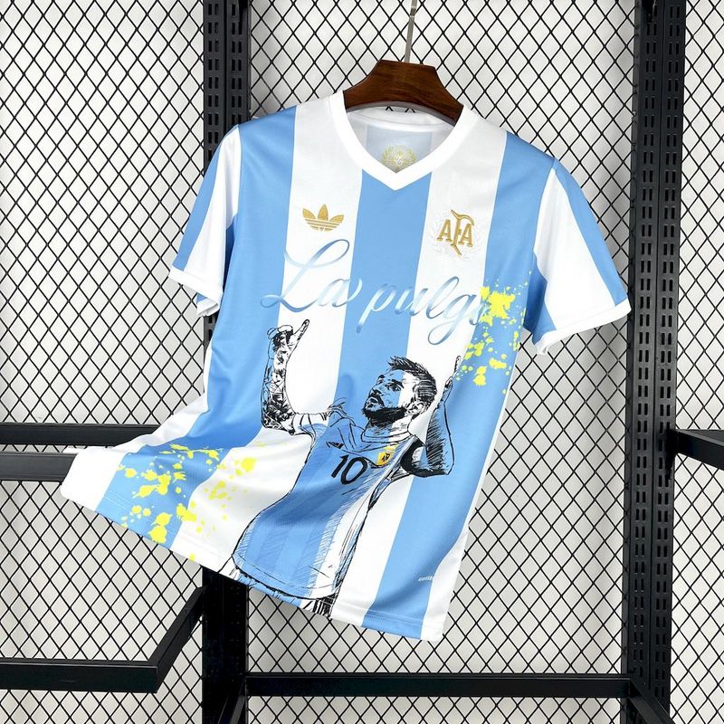 2024 Argentina 50th Anniversary Messi soccer Fan Jersey