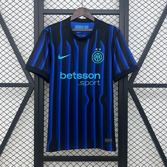 25/26 Inter Milan Home Soccer Fan Jersey