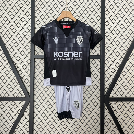 24/25 Osasuna Third away black Kids Fan Jersey