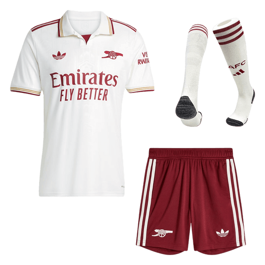 Arsenal Third Away Jerseys Full Kit 2025/26
