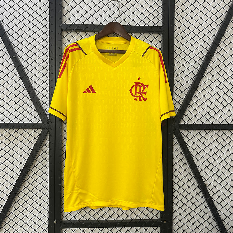 25/26 Flamengo Limited Edition Goalkeeper Yellow Fan Jersey