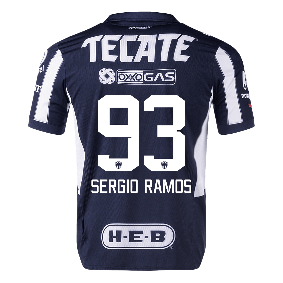SERGIO RAMOS #93 Monterrey Home Premium Soccer Jersey 2024/25