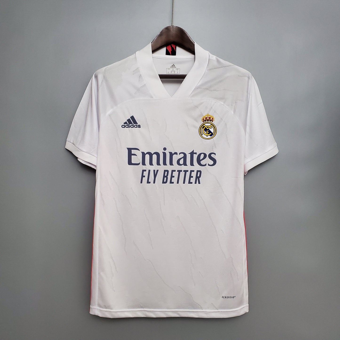 20/21 Real Madrid home white soccer Fan Jersey