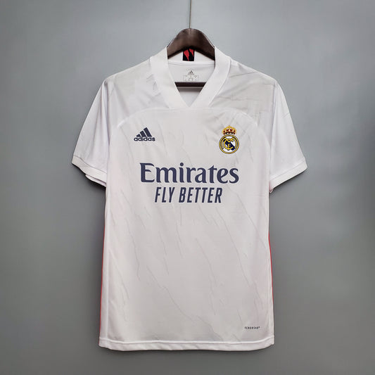 20/21 Real Madrid home white soccer Fan Jersey