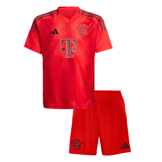 Bayern Munich Home Kids Soccer Jerseys Kit 2024
