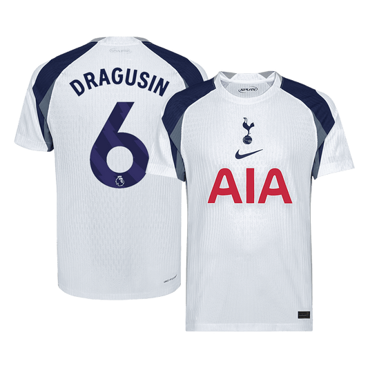 DRAGUSIN #6 Tottenham Hotspur Home Premium Soccer Jersey 2025/26