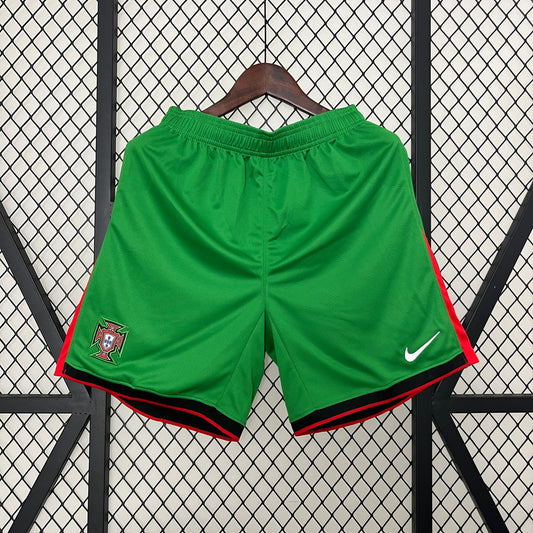 2024 Portugal Home Soccer Shorts