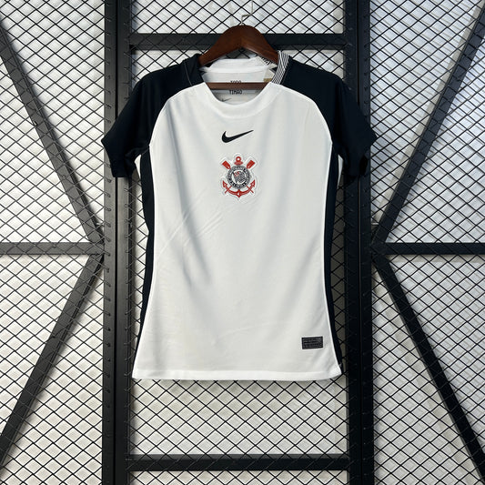 25/26 Corinthians Women Home Soccer Fan Jersey