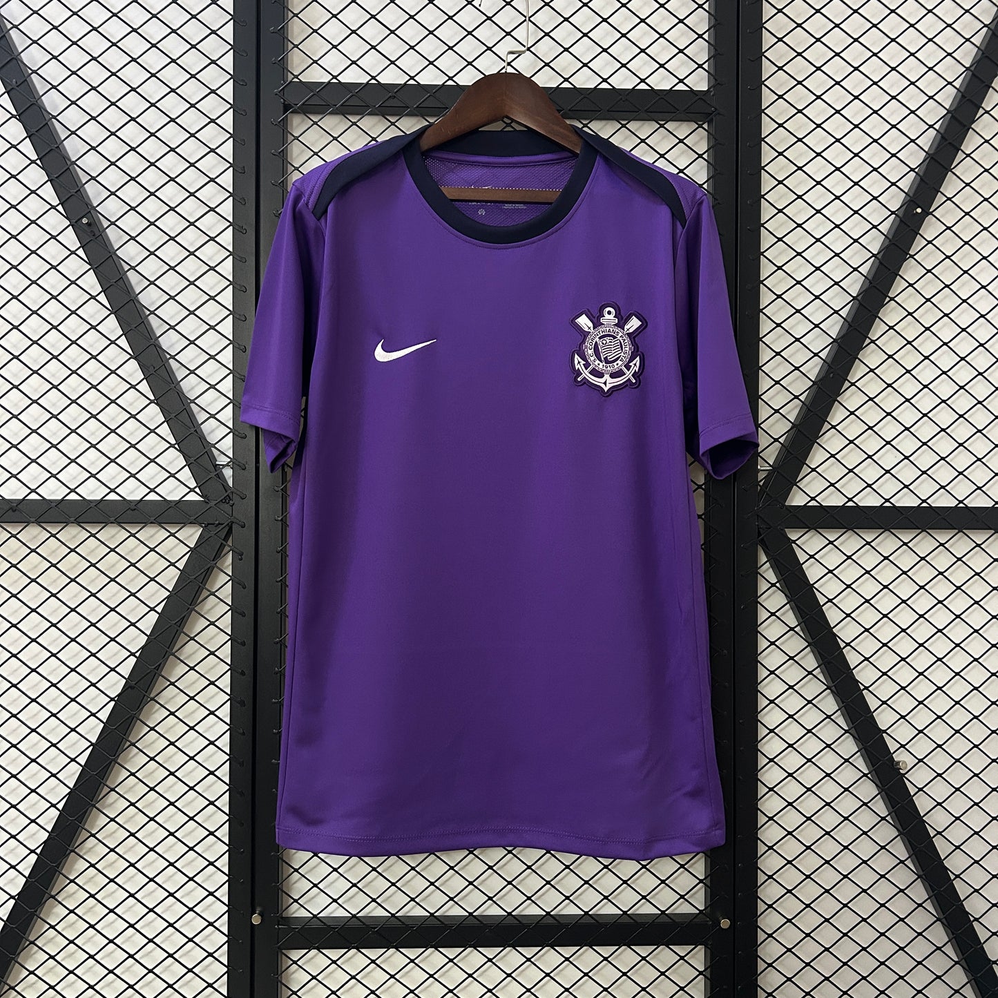 25/26 Corinthians training purple soccer Fan Jersey