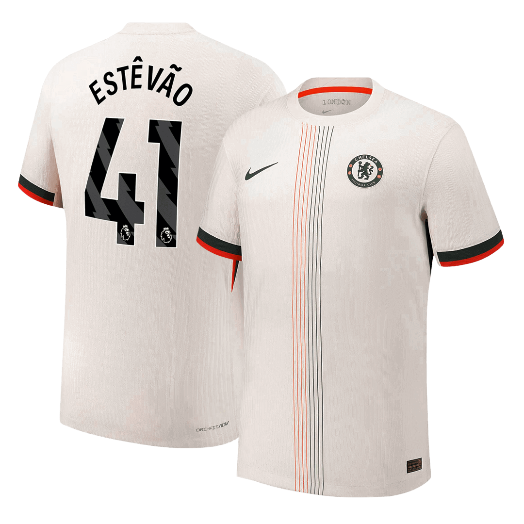 ESTEVAO #41 Chelsea Away Premium Soccer Jersey 2025/26