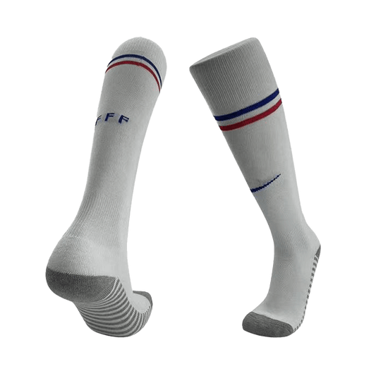 France Away Soccer Socks 2024