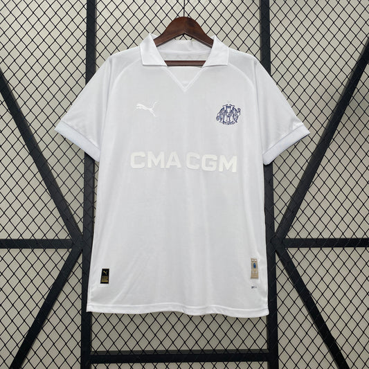 24/25 Marseille Special Edition White Soccer Fan Jersey