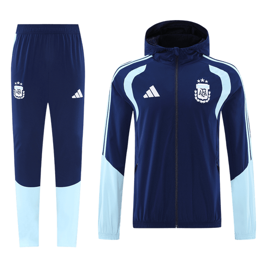 Argentina Hoodie Tracksuit 2026 World Cup Navy