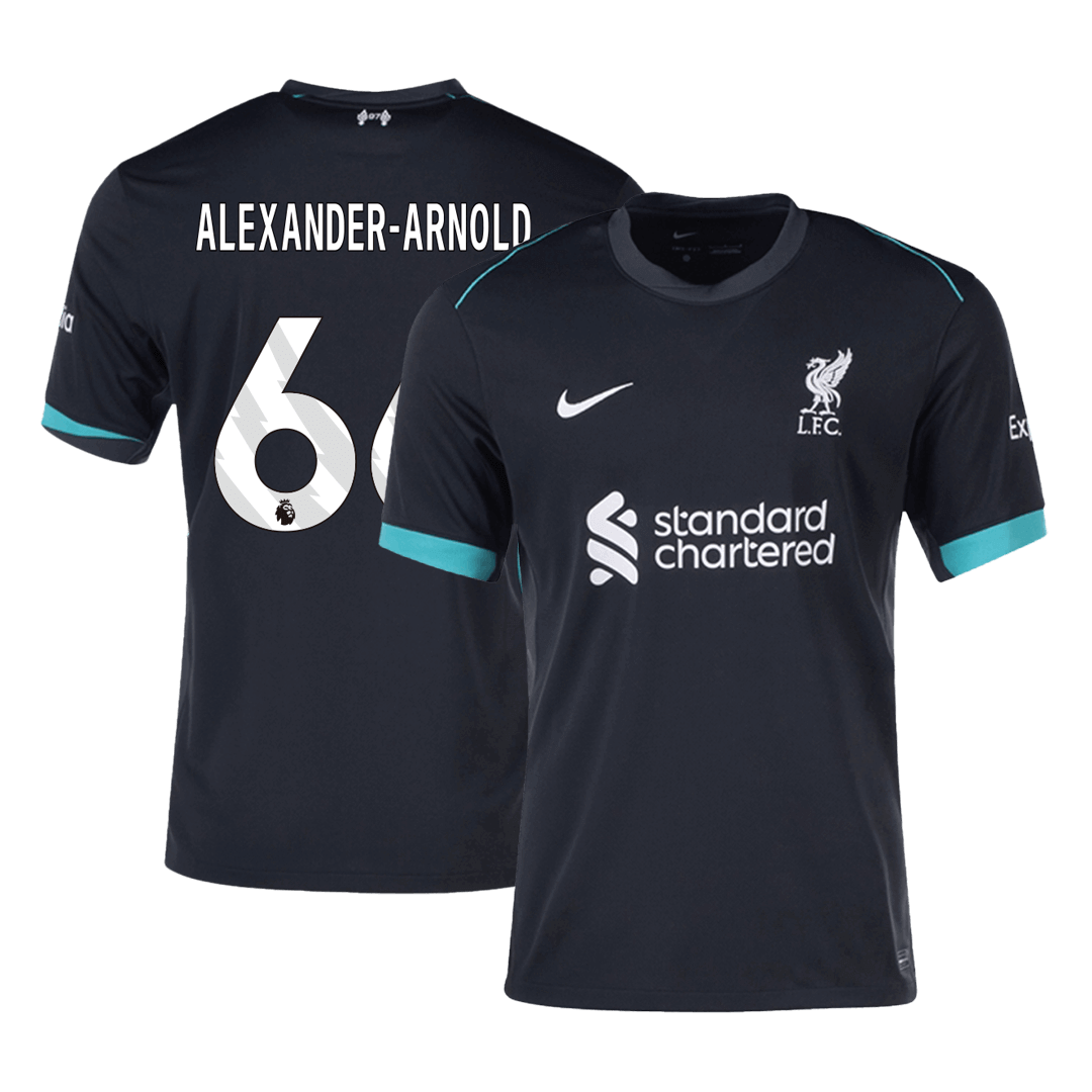 ALEXANDER/ARNOLD #66 Liverpool Away Soccer Jersey 2024/25