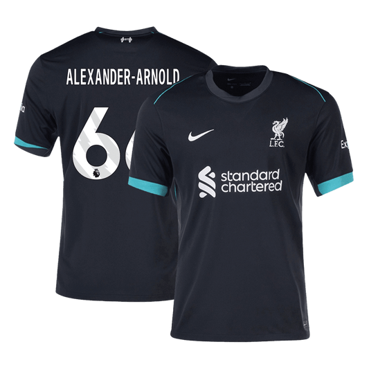 ALEXANDER/ARNOLD #66 Liverpool Away Soccer Jersey 2024/25