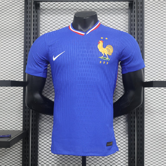 2024 France Home Blue Stadium Jersey