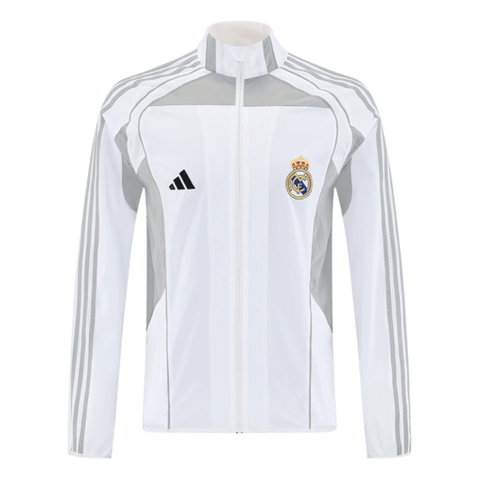 Real Madrid Windbreaker Jacket 2025/26 White