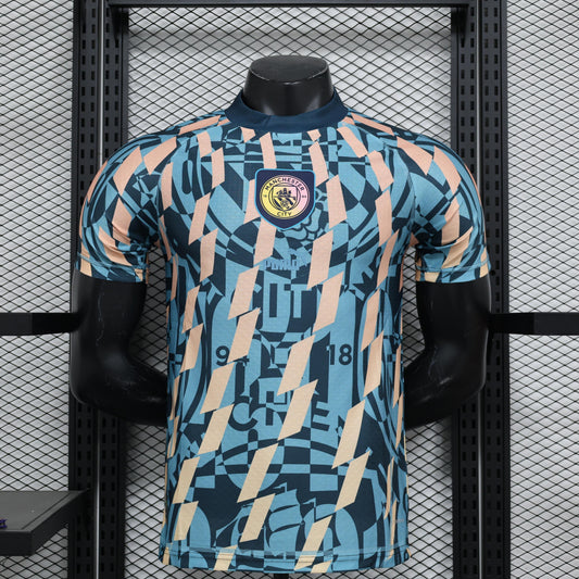 24/25 Manchester City Special Edition Blue Stadium Jersey