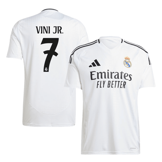 VINI JR. #7 Real Madrid Home Soccer Jersey 2024/25