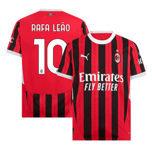 RAFA LEAO #10 AC Milan Home Soccer Jersey 2024