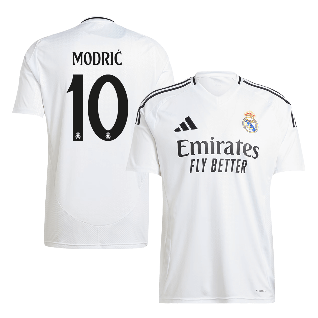 MODRIC #10 Real Madrid Home Soccer Jersey 2024/25