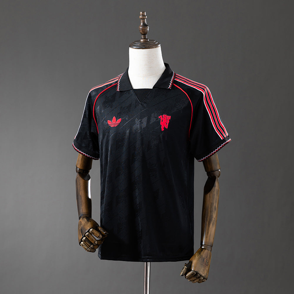 25/26 Manchester United Originals Black Soccer Fan Jersey